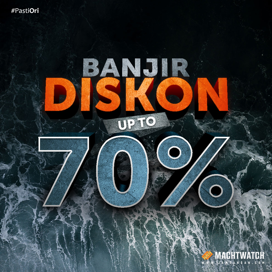 Banjir ? Takut! Kalau Banjir Diskon Up to 70% Masih Takut 