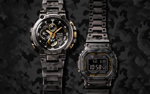 G-Shock B5000 dan MTG Lahir Kembali dengan Motif Kamuflase
