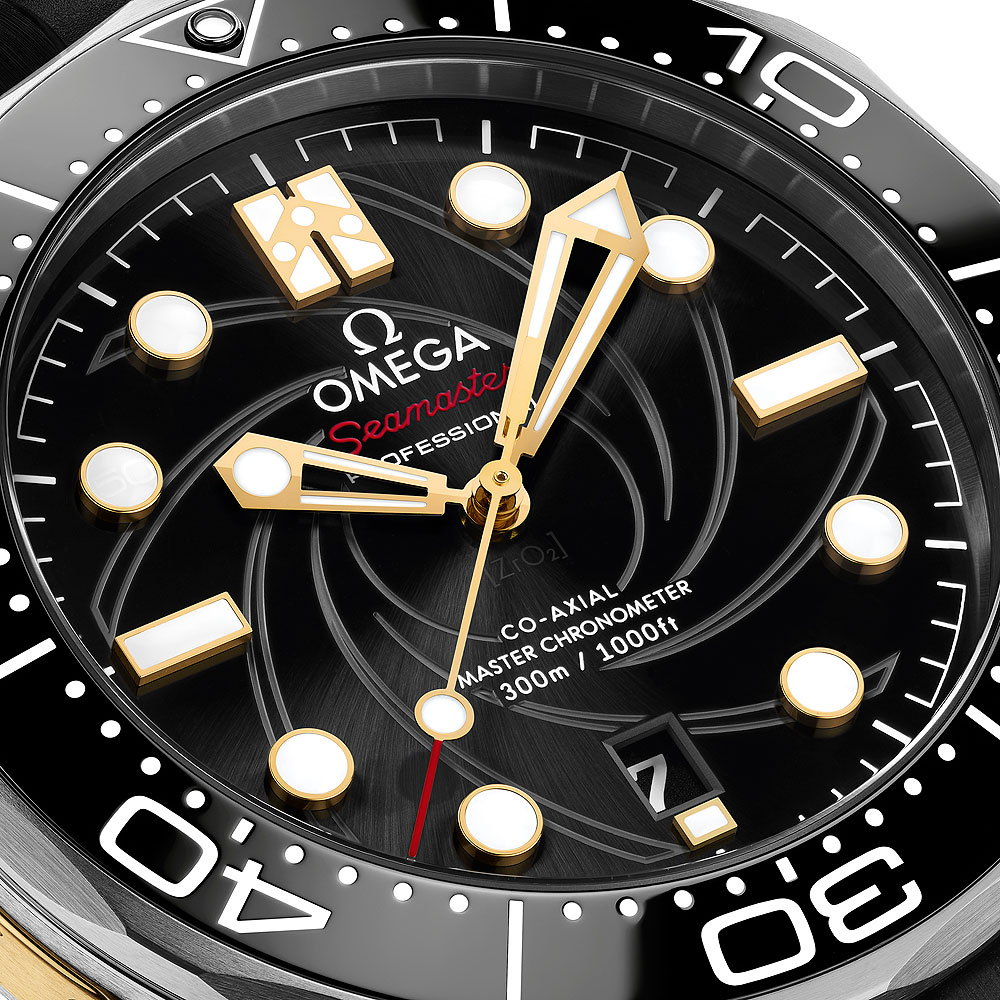 Omega Seamaster Diver, Jam Tangannya 