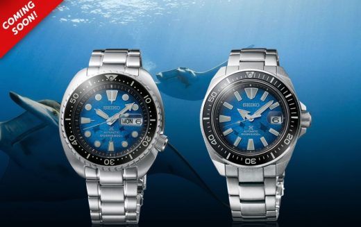Pari Manta di Seiko Save The Ocean 2020
