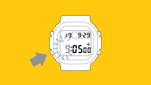 cara setting jam casio illuminator