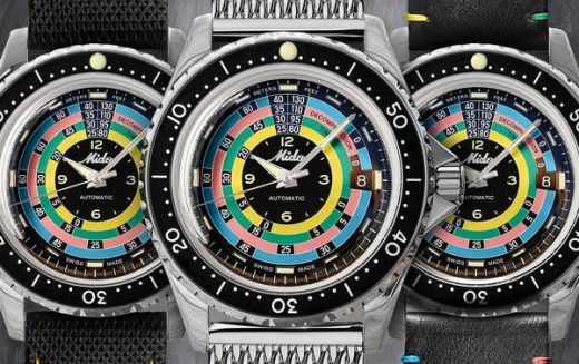 Pesona Mido Ocean Star Decompression Timer 1961 Re-Edition