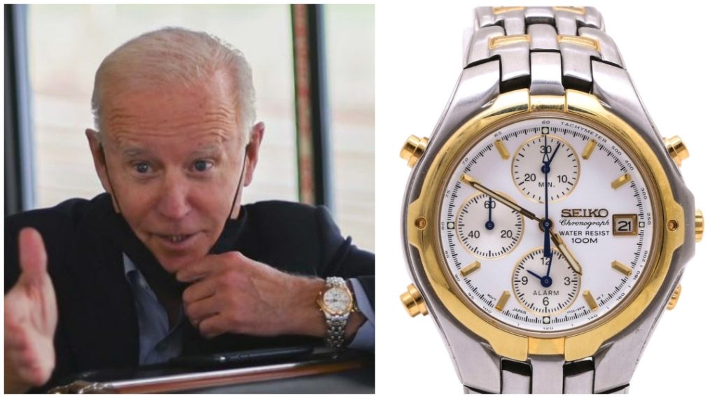 Pakai Jam Tangan James Bond, Joe Biden Bikin Salfok Halaman all