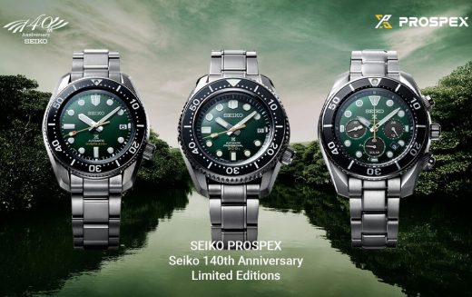 Seiko Luncurkan Trio Prospex untuk Rayakan 140th Anniversary