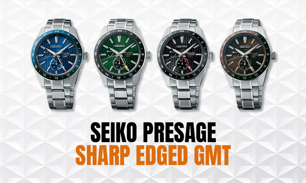 Seiko Presage Sharp Edged Series GMT