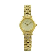 Jam tangan wanita terbaik Seiko warna gold dan elegan