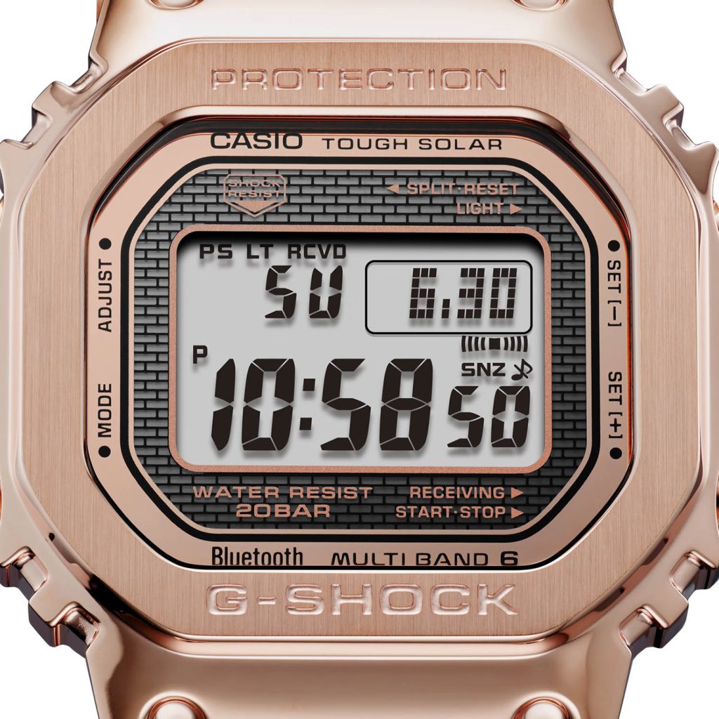 Review bahasa Indonesia jam tangan Casio G-Shock GMWB5000GD-4
