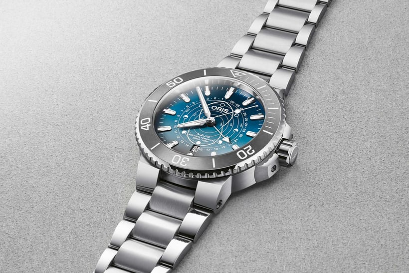 Rekomendasi jam tangan ORIS terbaru 2021 New Oris Aquis LE Dat Watt Limited Edition