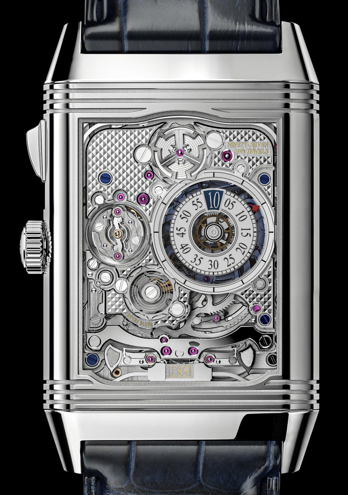 Jaeger LeCoultre Reverso Calibre 185, Jam Empat 'Wajah'
