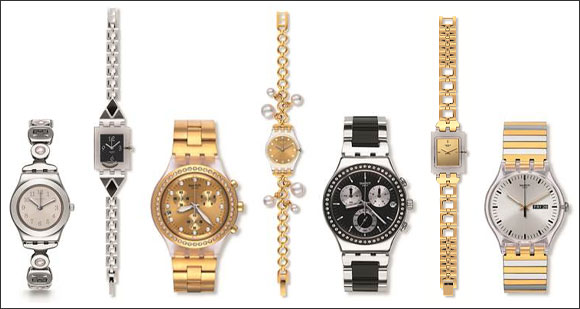 Merek jam tangan terkenal Swatch merilis 13 model jam tangan spesial Ramadan pada 2016.