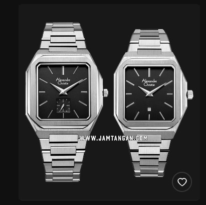 Rekomendasi jam tangan couple anti air Alexandre Christie original harga murah