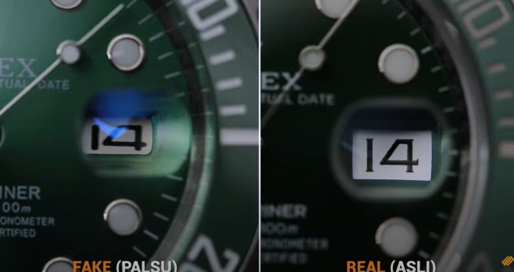 Cara Membedakan Jam Rolex Asli dan Palsu dilihat dari cyclops