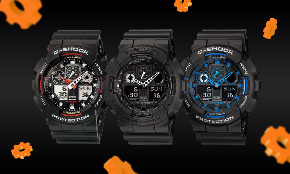 Cara setting jam G-Shock GA-100 series yang mudah diikuti blog Machtwatch-Jamtangan.com