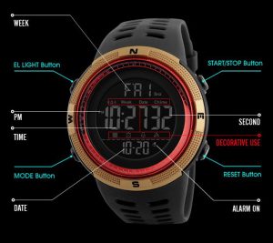 how to set up a skmei watch
