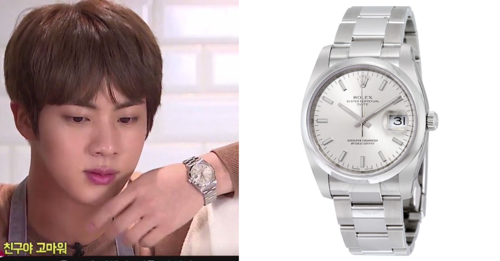 Harga jam tangan member BTS: jam tangan Jin BTS