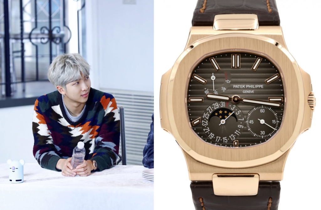 Harga jam tangan member BTS: jam tangan Rap Monster BTS