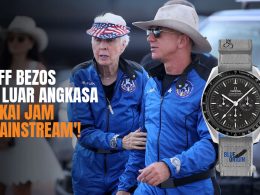 Jam tangan Omega Speedmaster Moonwatch Chronomaster yang dipakai Jeff Bezos ke Luar Angkasa