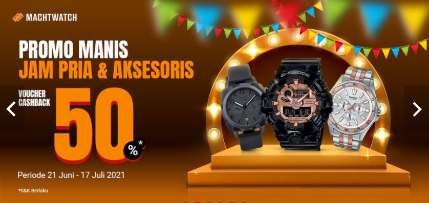 Daftar promo Machtwatch-Jamtangan.com bulan Juli 2021