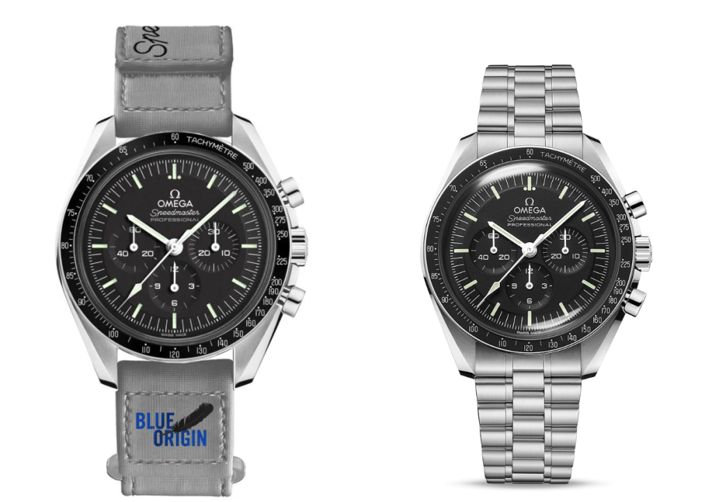 Jam Omega Speedmaster Moonwatch Chronometer yang dipakai Jeff Bezos ke luar angkasa