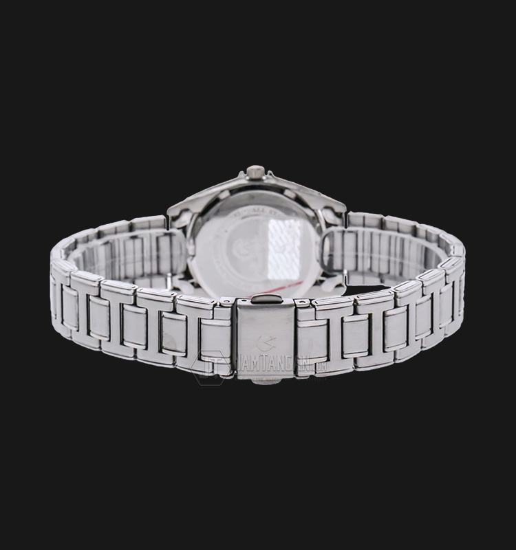 Alexandre Christie AC 8289 LD BSSSL White Dial Stainless Steel.
