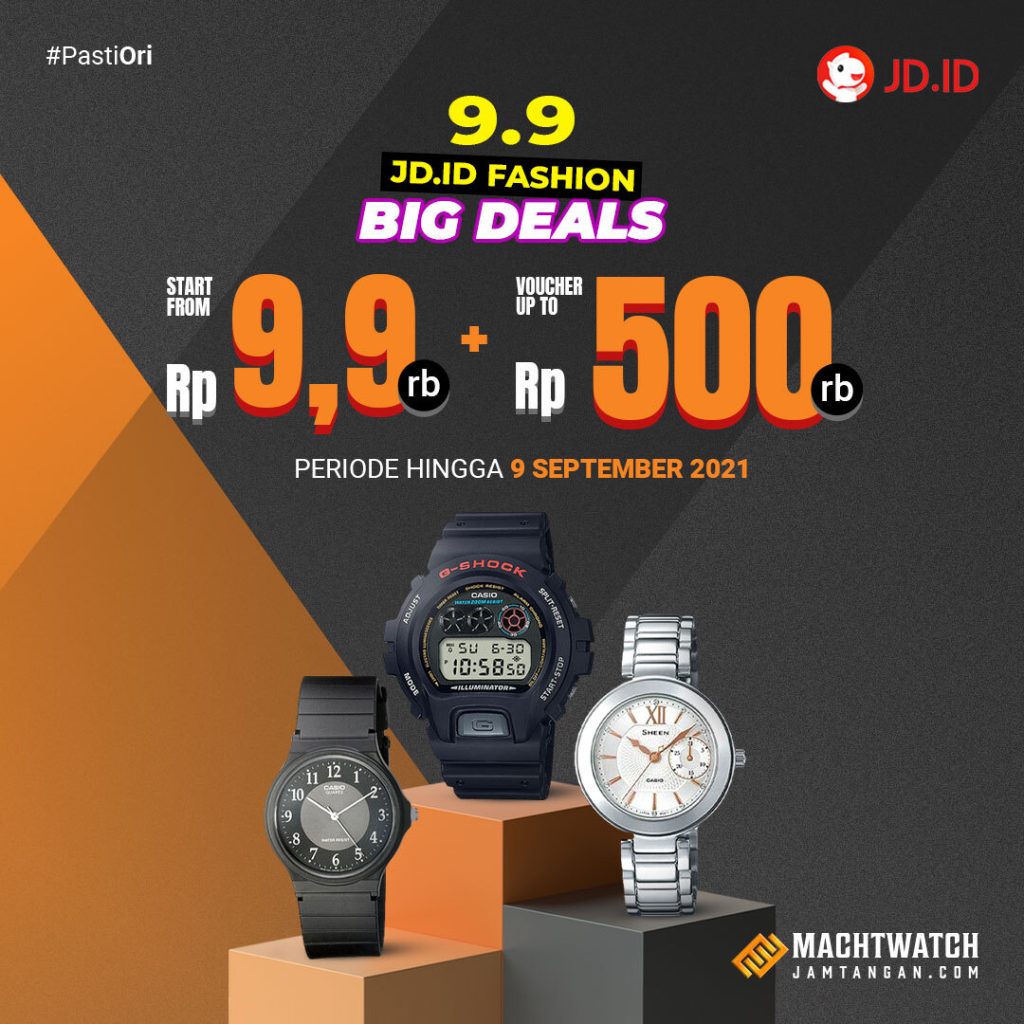 Banner Promo 9.9 JD.ID fashion big deals.