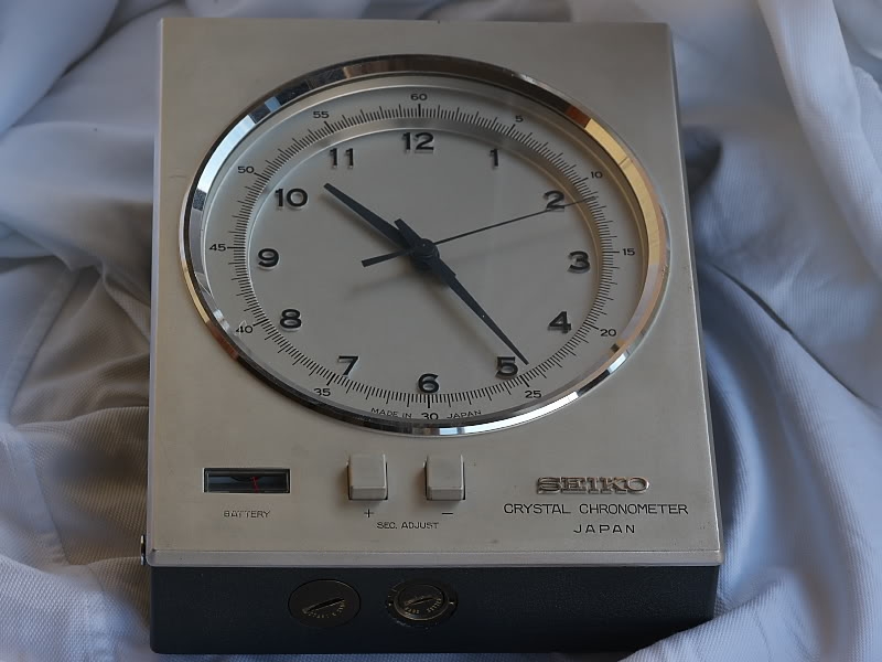 Tampilan Seiko Crystal Chronometer QC-951