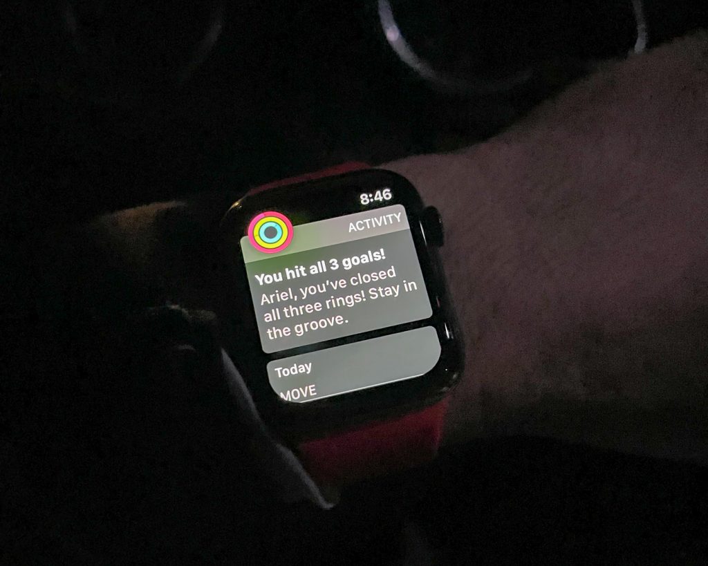 Notifikasi di Apple Watch 6