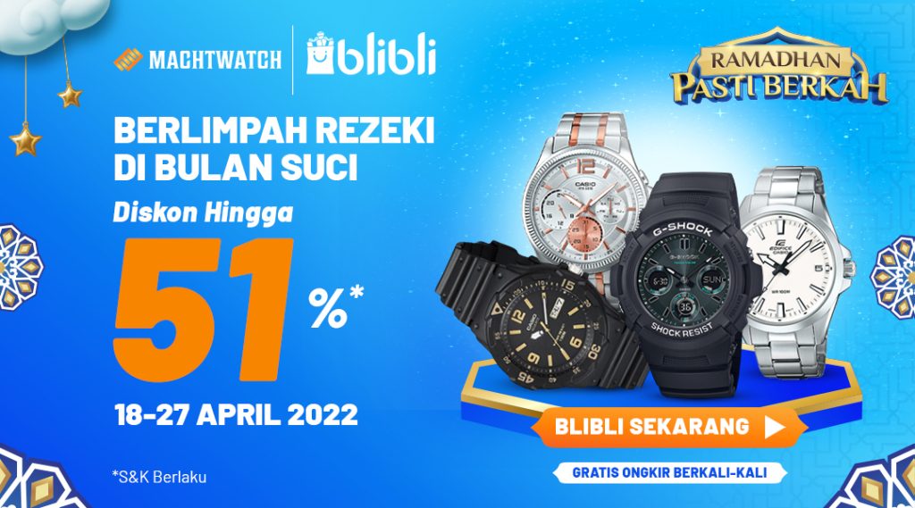 Promo Machtwatch Official Store Blibli
