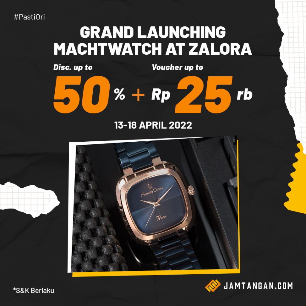 Promo Grand Launching Zalora Jamtangan.com