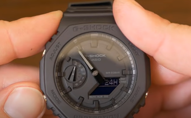 Cara mengatur format 12/24 jam pada G-Shock GA-2100