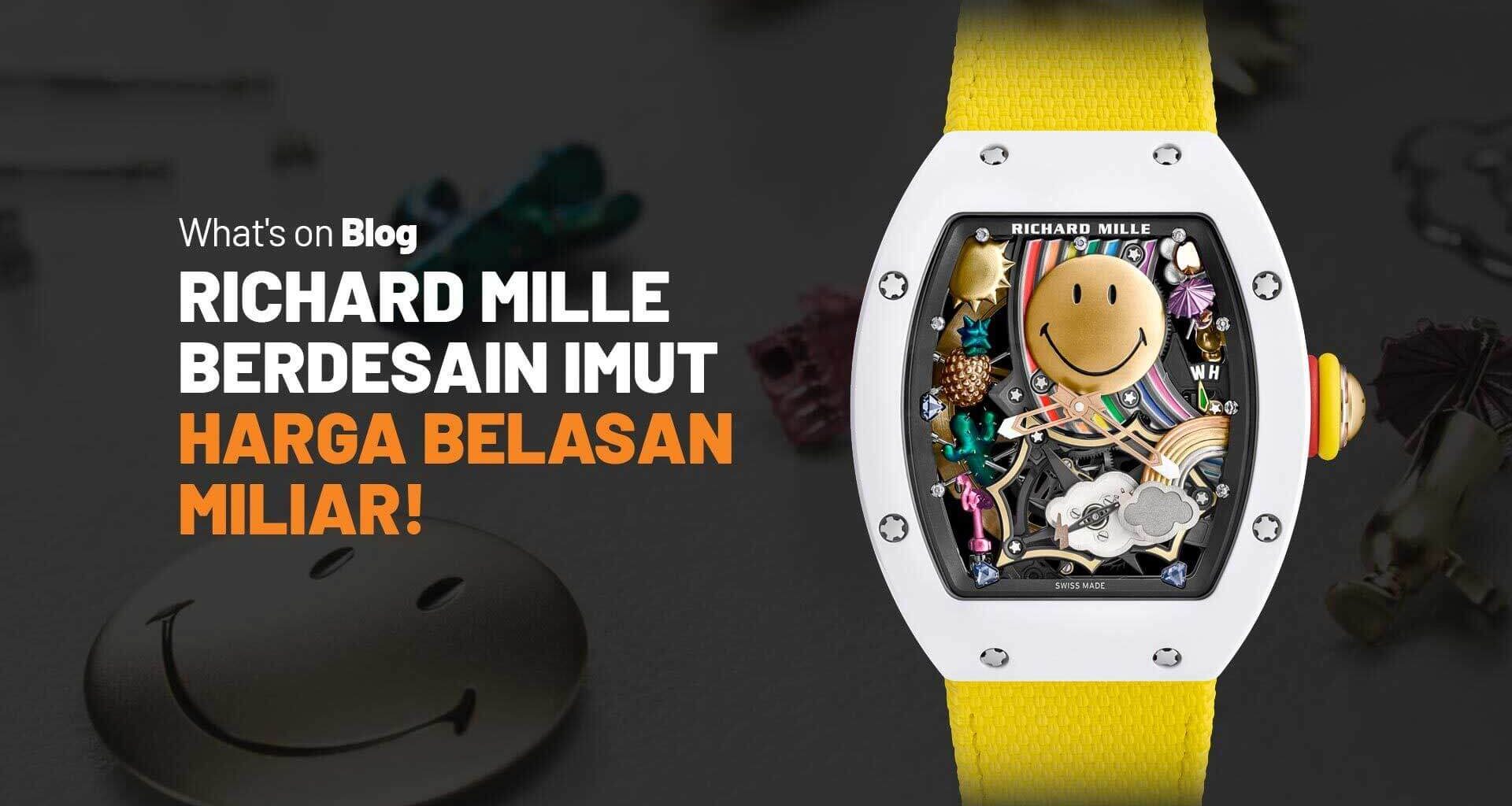 Richard Mille RM 88 Automatic Tourbillon Smiley Dengan Simbol