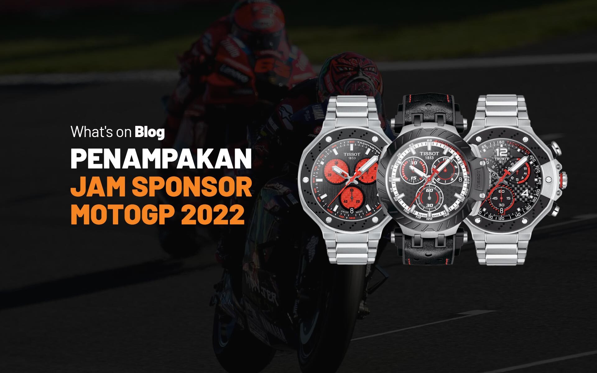 Tissot T Race Limited Edition Jadi Jam Tangan Sponsor MotoGP 2022