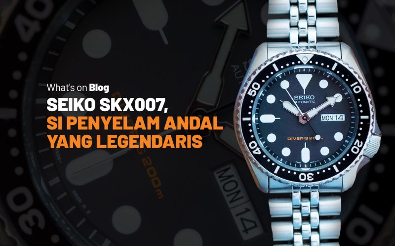 Review Jam Tangan SKX007 Divers Watch Seiko Legendaris Blog