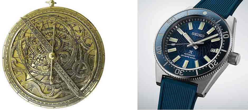 Dial Seiko SLA065 terinspirasi dari astrolabe
