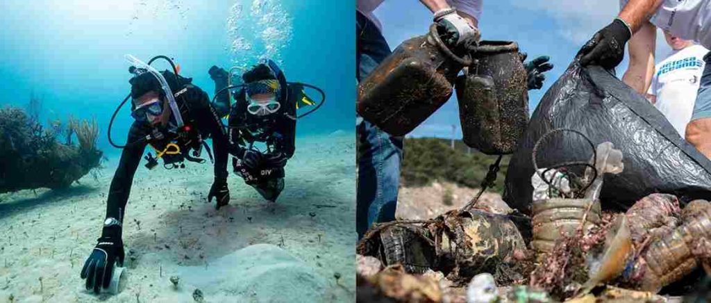 PADI Marine Debris Program Save the Ocean - Seiko Prospex.