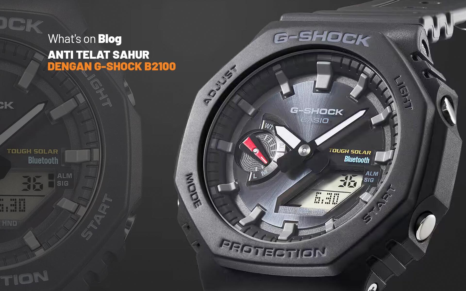 Punya Setting Alarm Mantap, GShock B2100 Wajib Jadi Jam Andalan Kamu