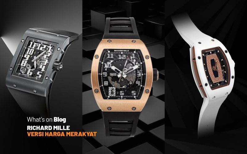 Jam Mewah Richard Mille Ternyata Punya Koleksi Versi Lebih