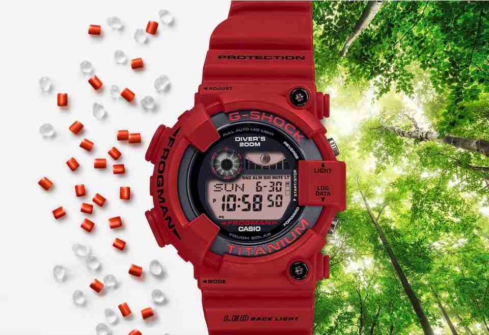 cara setting g shock frogman