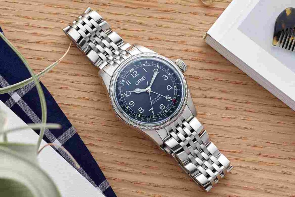 Oris Big Crown Pointer Date 01-754-7741-4065-07-8-20-22 Men Blue Dial 