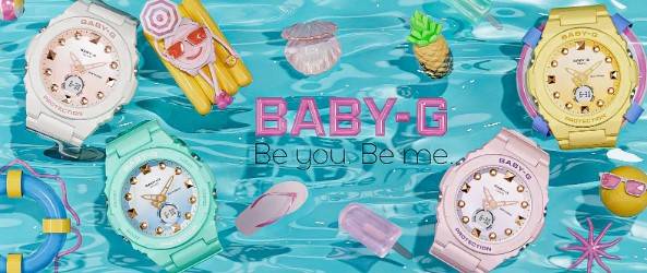 Koleksi series Baby-G “Be you. Be me.”.