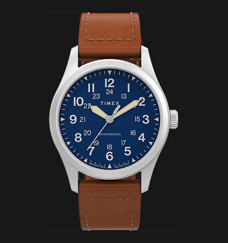 Timex Expedition TW2V00700 North Field Post Mechanical Blue Dial