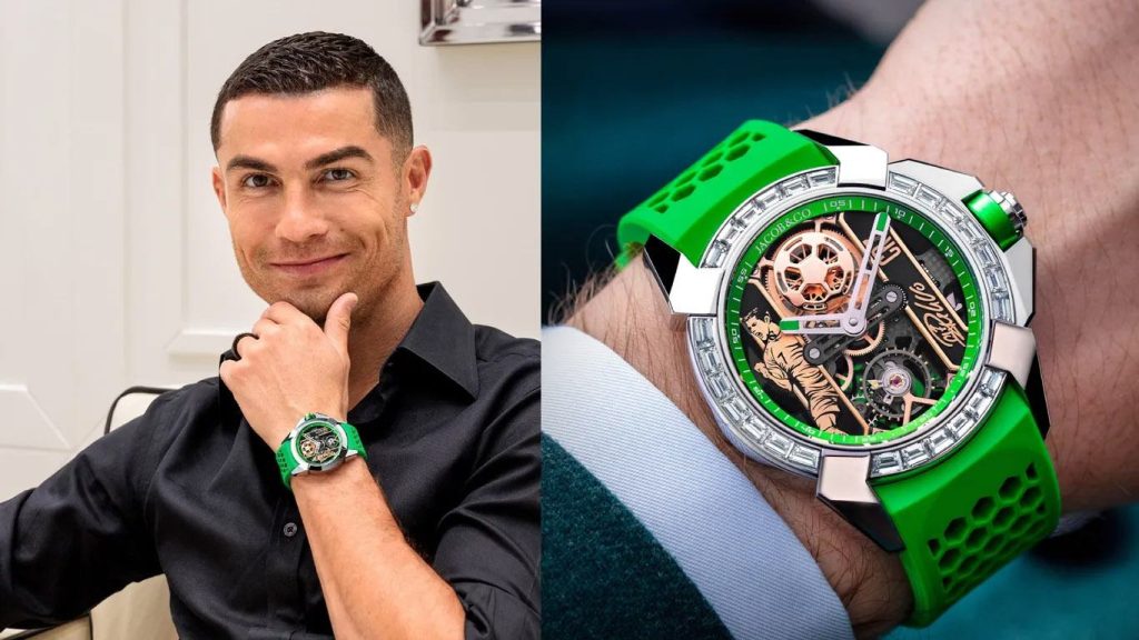 Cristiano Ronaldo Pamer Jam Tangan Baru Jacob Co x CR7 Heart of