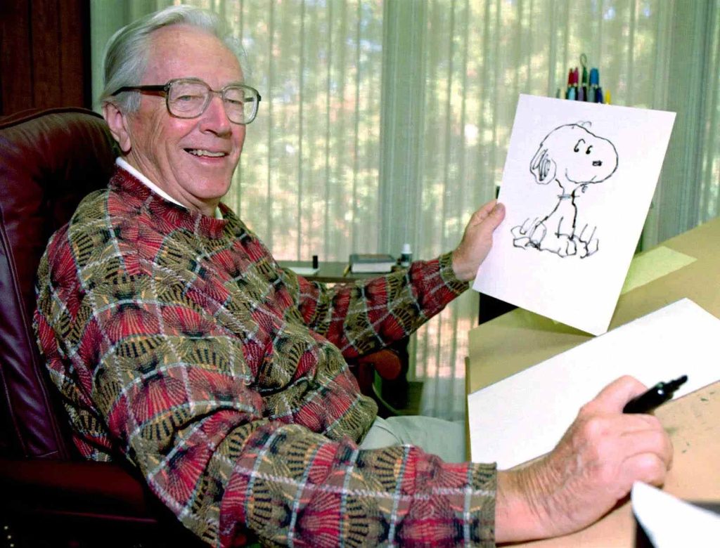 Charles M. Schulz, pencipta komik Peanuts