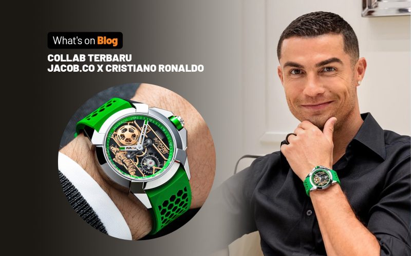 Cristiano Ronaldo Pamer Jam Tangan Baru Jacob Co x CR7 Heart of