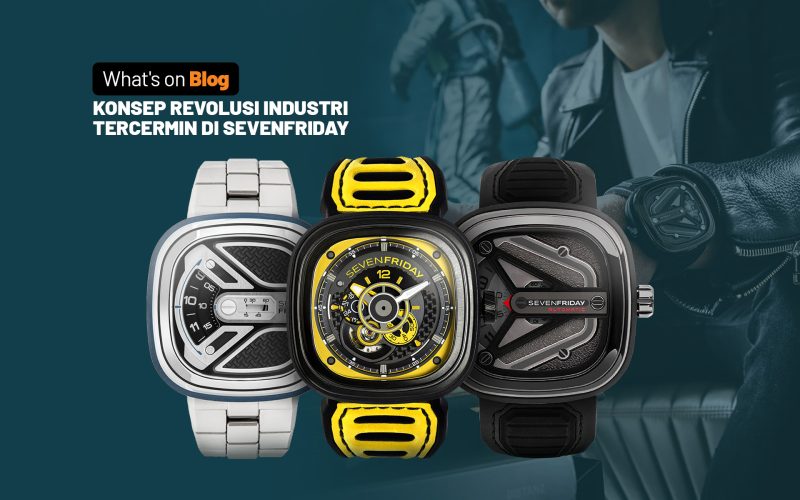 Jam Tangan Berkonsep Industrial Style Ala Sevenfriday Siap Hiasi