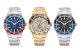 Tiga model jam tangan Citizen Series 8 880 Mechanical GMT