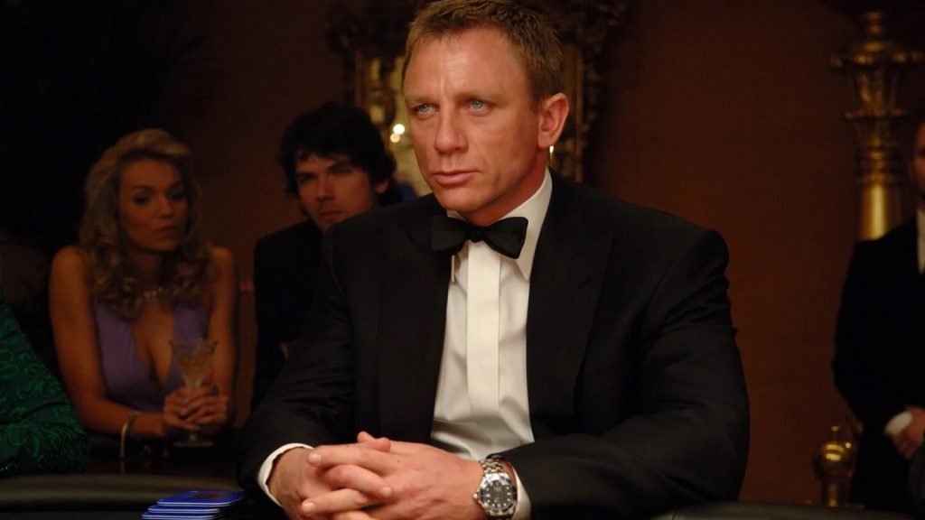 Omega Seamaster 300M Co-Axial dikenakan James Bond dalam Casino Royale (2006)