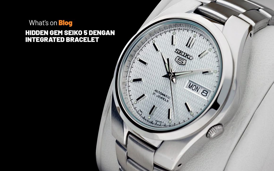 Hidden Gem Seiko 5 Integrated Bracelet Watch Terjangkau Blog