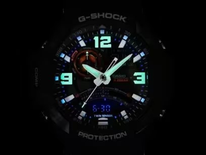 Neon Illuminator (Black light LED) G-Shock GA-1000-1ADR.
