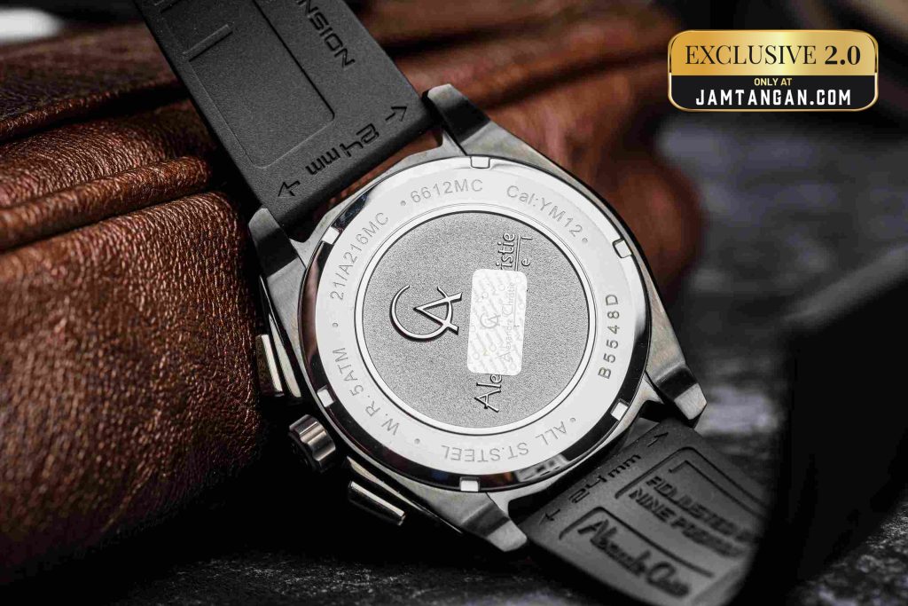 Alexandre Christie AC 6612 Exclusive 2.0 dibekali Japan quartz movement caliber YM12 yang andal